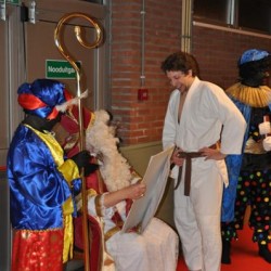 Sinterklaas dinsdag grote groep